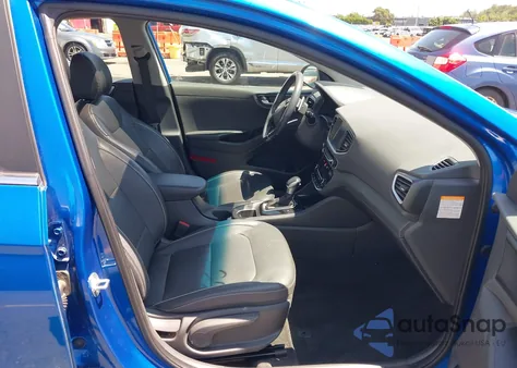 2018 Hyundai Ioniq Hybrid Limited from USA, damaged, VIN KMHC85LC0JU065414